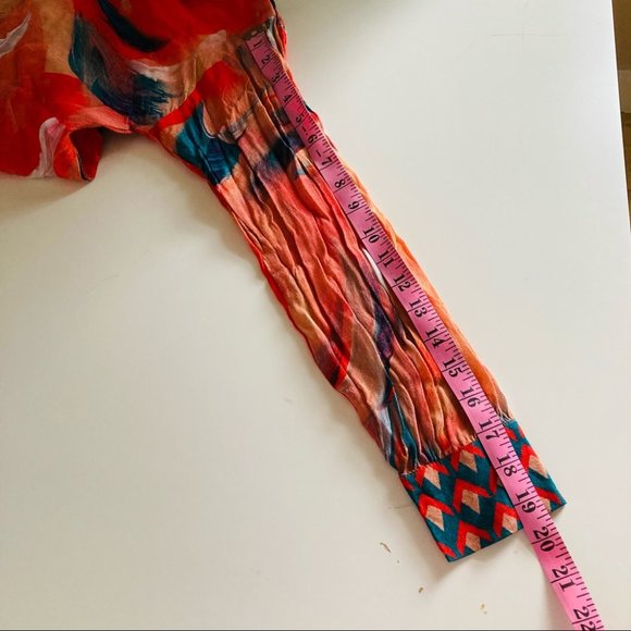 Anthropologie Bl-nk London Siena Peasant Blouse - Picture 14 of 15